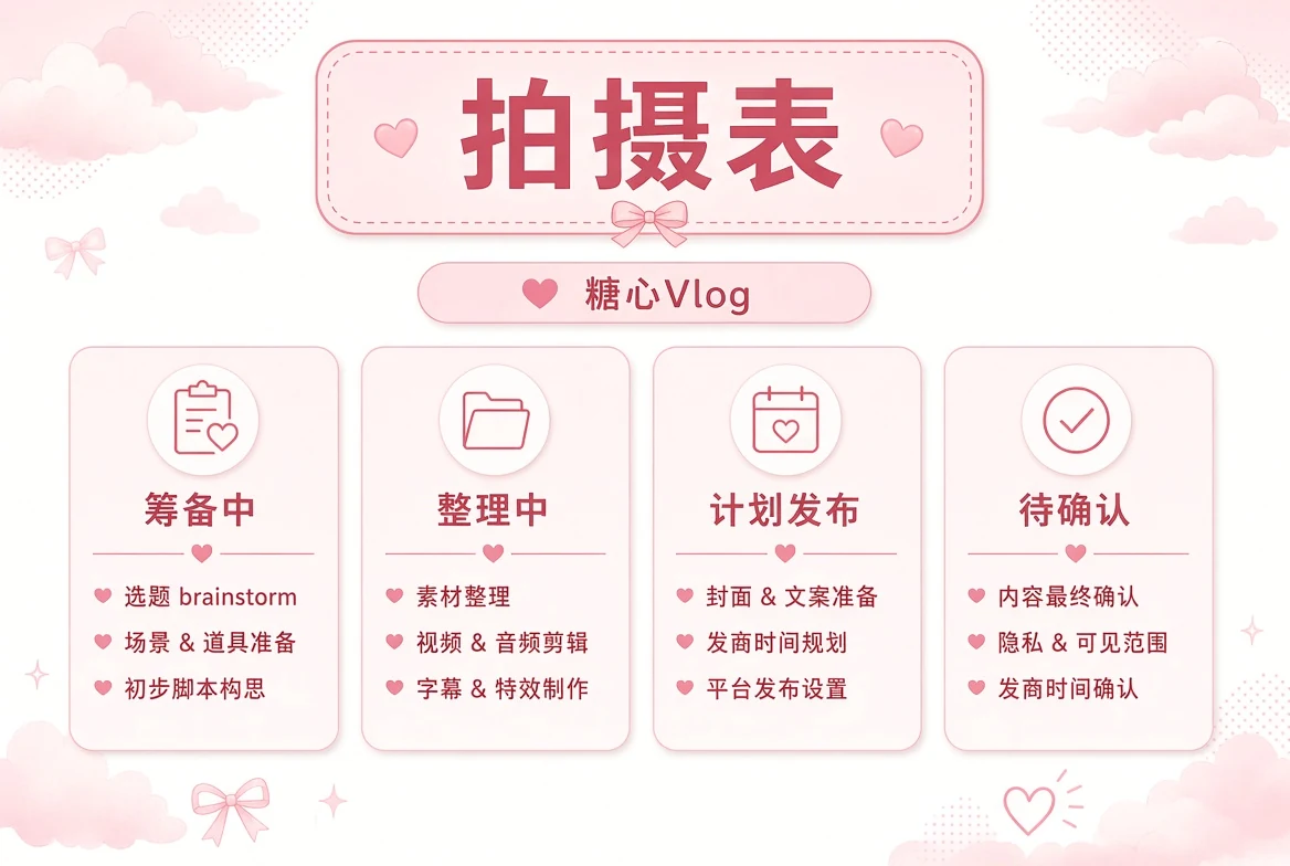 内容排期